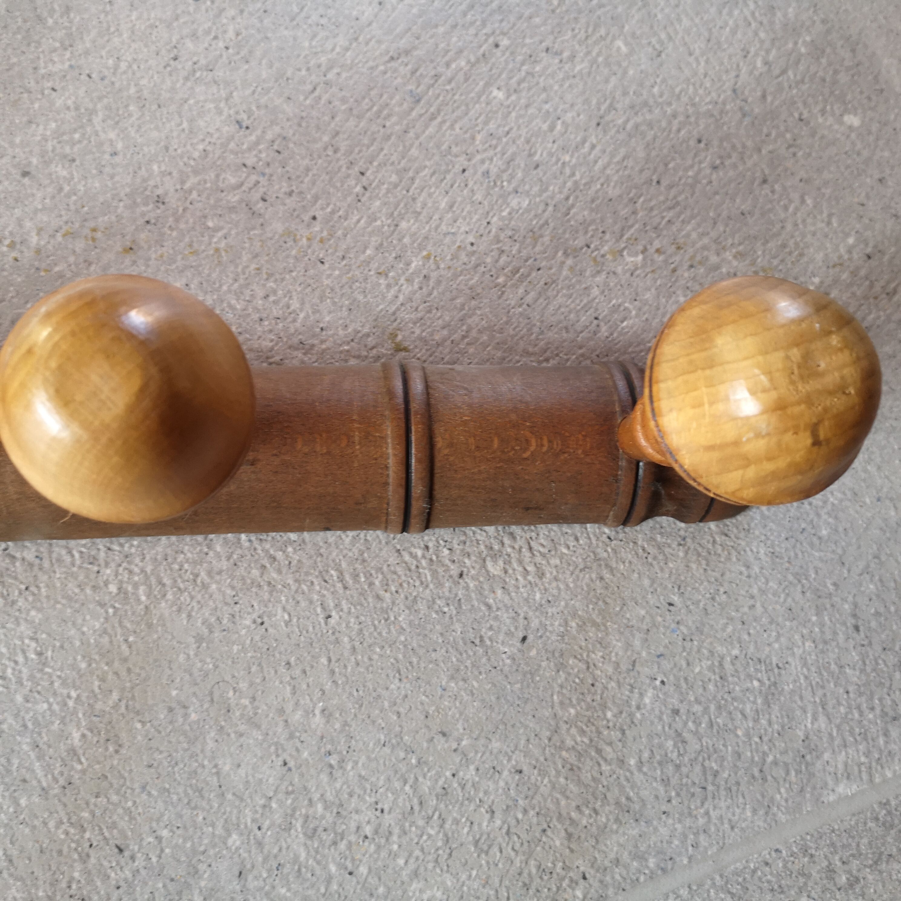 Coat door 5 patères