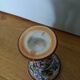 Hand painted Portugal Coimbra candle holder
