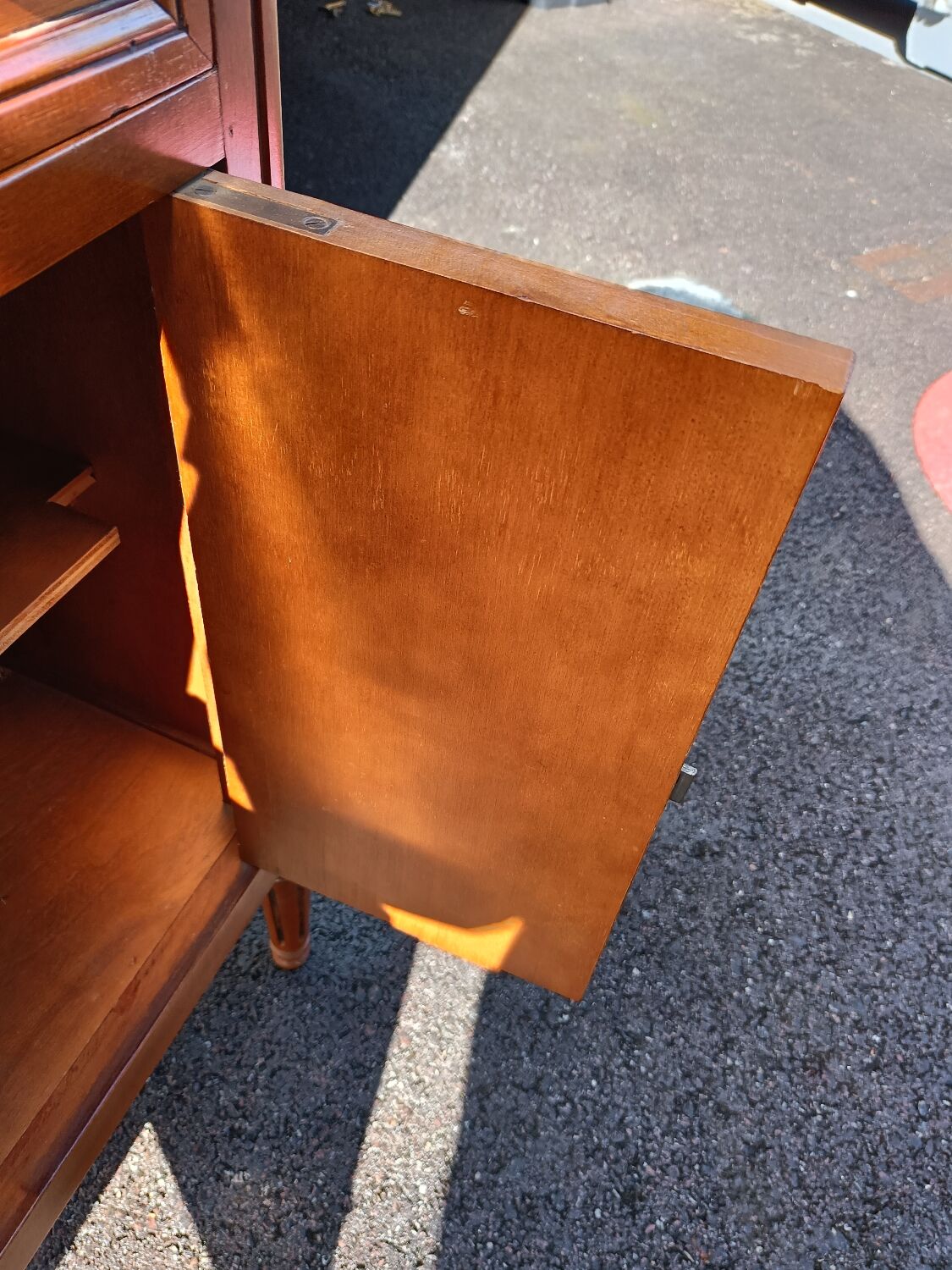 Old sideboard bedside Louis XVl style