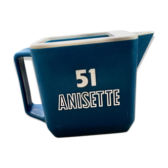Anisette advertising pitcher 51