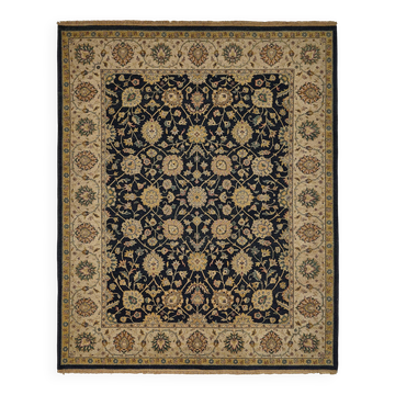 Tapis Oushak en laine noué à la main, 245 cm x 302 cm