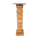 Scandinavian teak plant column, 1970