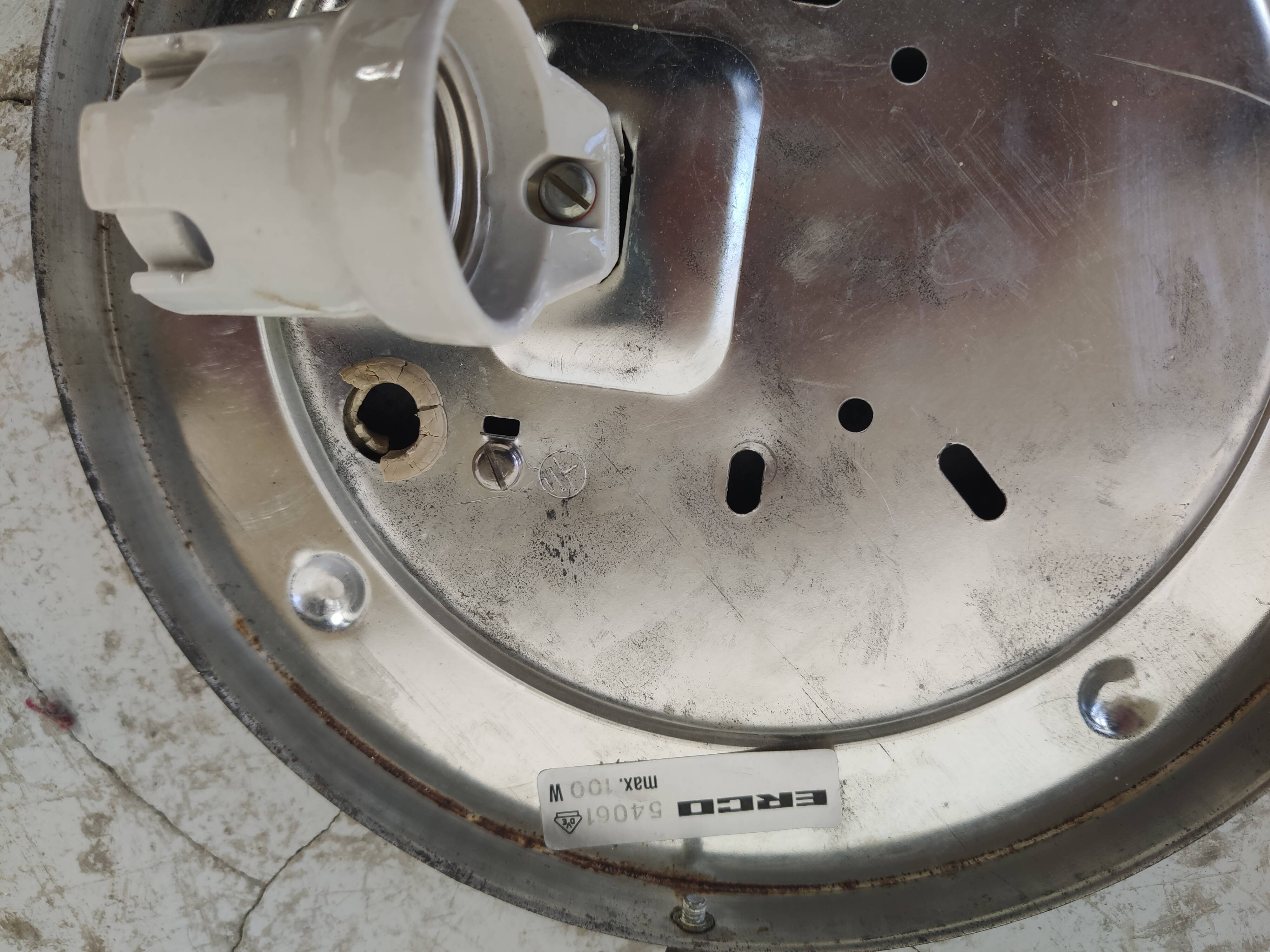 Ceiling light, Aloys F.Gangkofner for ERCO 60/70 years