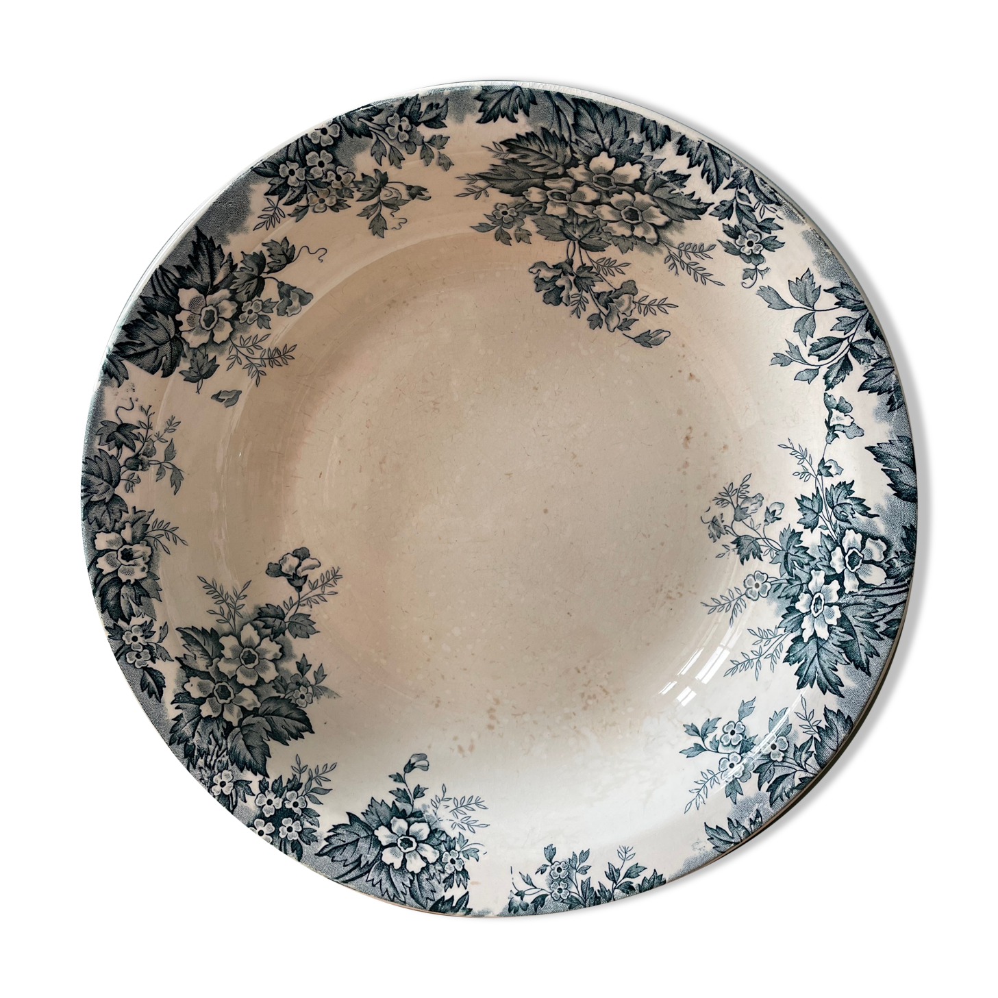 Salad bowl Terre de Fer "Marie-Louise" St Amand & Hamage