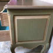 Commode arbalète deux tiroirs