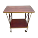 Vintage rolling dessert trolley