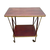 Vintage rolling dessert trolley
