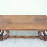 Solid oak coffee table 1950