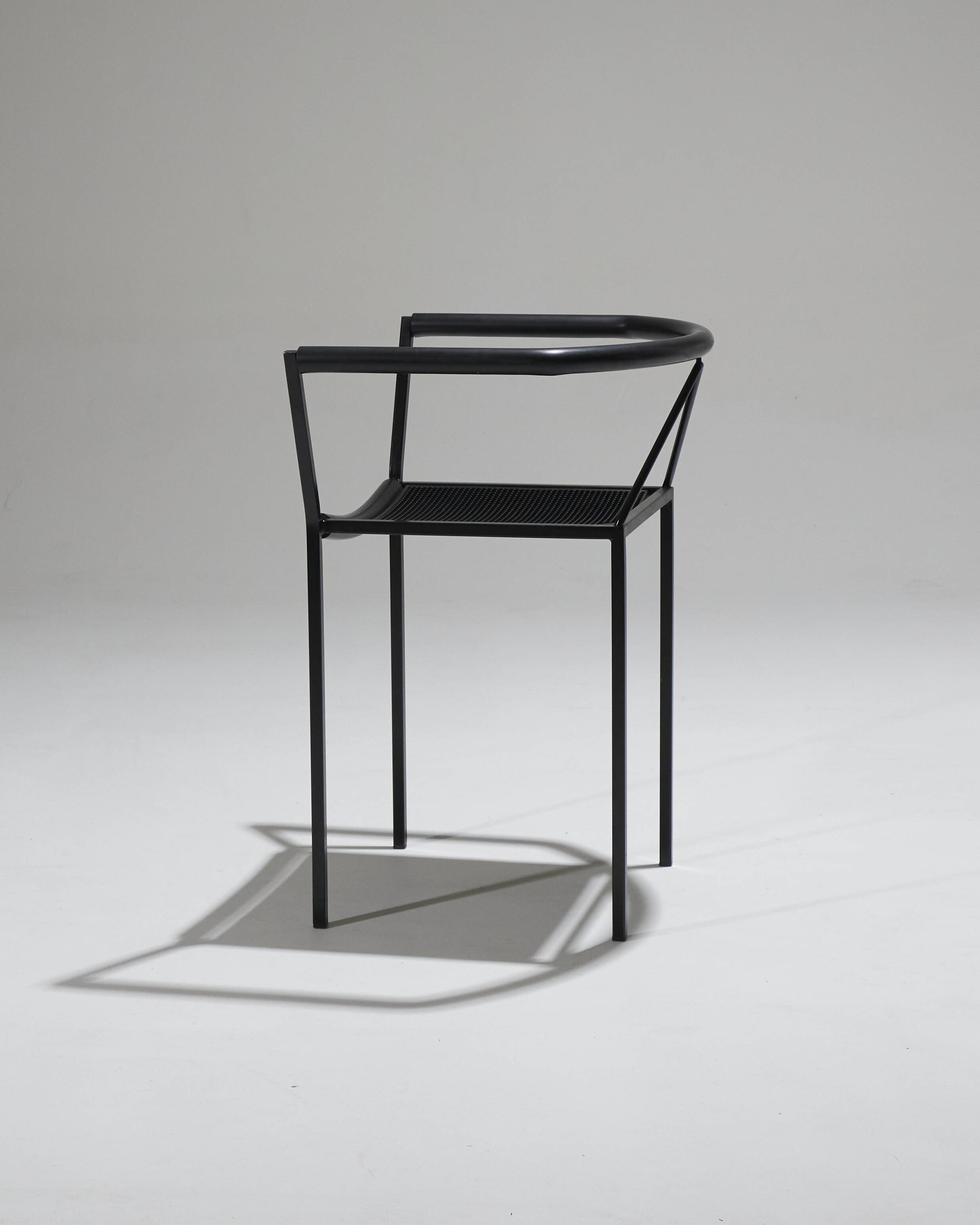 Pair of poltroncina chairs, zeus, maurizio peregalli, 1980s