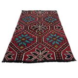 Vintage turkish kilim cushion cover , 129 x 78 cm