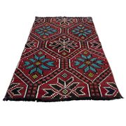Vintage turkish kilim cushion cover , 129 x 78 cm