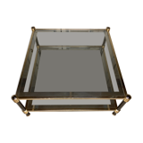 Glass coffee table