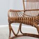Set of 2 rattan chairs Tito Agnoli Bonacina 1960s