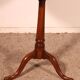 Small tripod table known as a tea table in mahogany - 18th century.