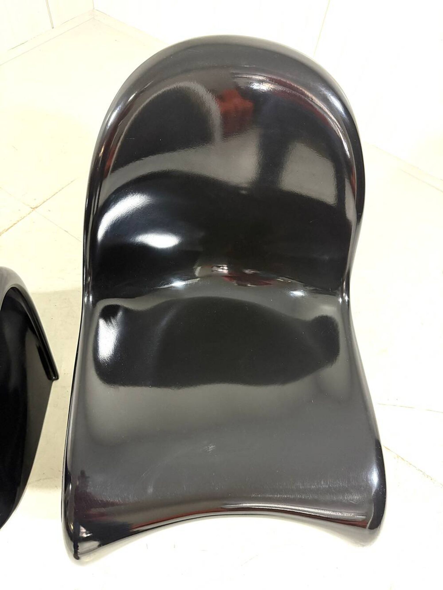 First edition Panton chairs by Verner Panton for Herman Miller 1960’s