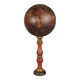 Scandinavian wall light extendable to 95 cm & adjustable, waxed patina wood DS070