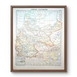 Printed in 1900, The German Empire.