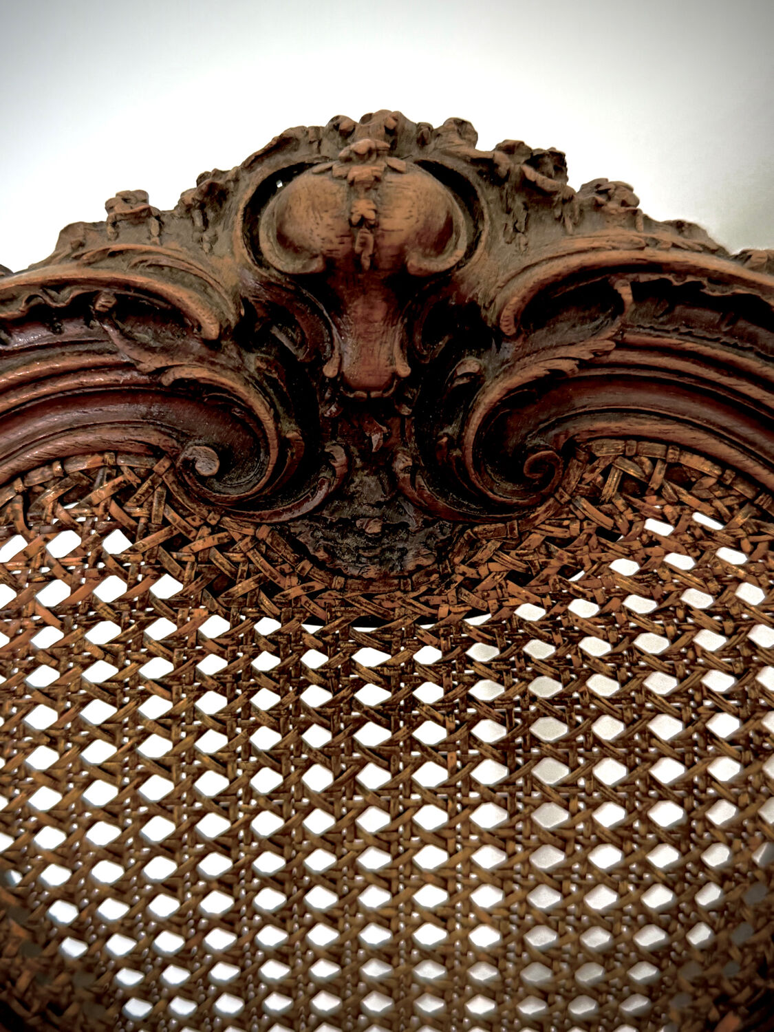 Vintage caned chair – Louis XV