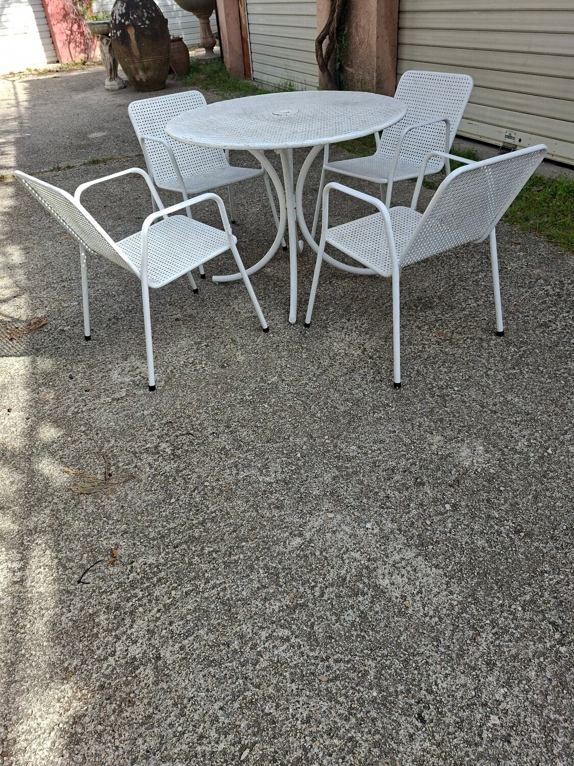 Vintage garden furniture