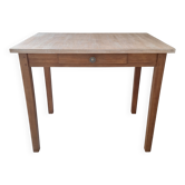Bureau / Table d'appoint en bois de ferme style campagne
