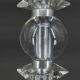 Art Deco crystal lamp,  France, Circa 1940