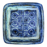 Wall plate in ceramic by Herluf Gottschalk Olsen, Denmark, 1960s