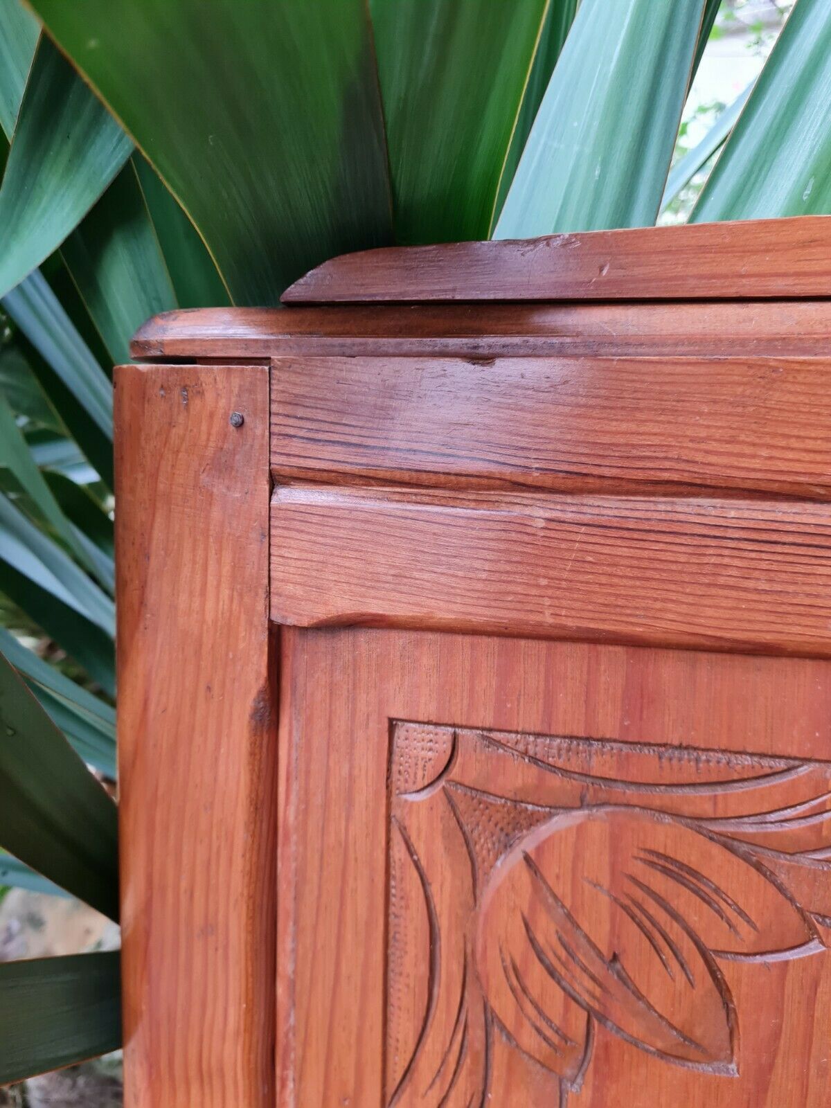 Art Deco headboard