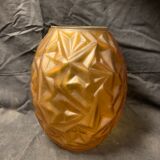 Art deco glass vase