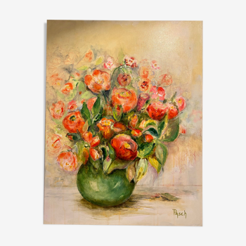 Vase and flowers