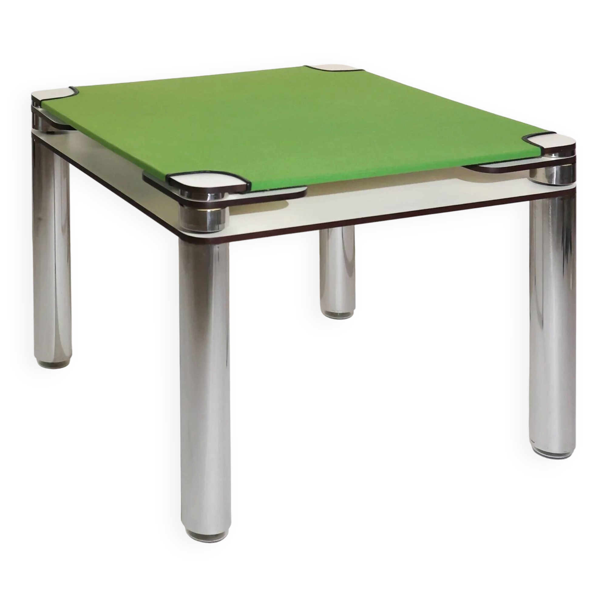 Table de jeu de poker par Joe Colombo pour Zanotta, Italie, années 1970