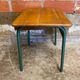 Bureau Ecolier MULLCA MCA 321 de Jacques Hitier Pieds Tube Métal & Bois