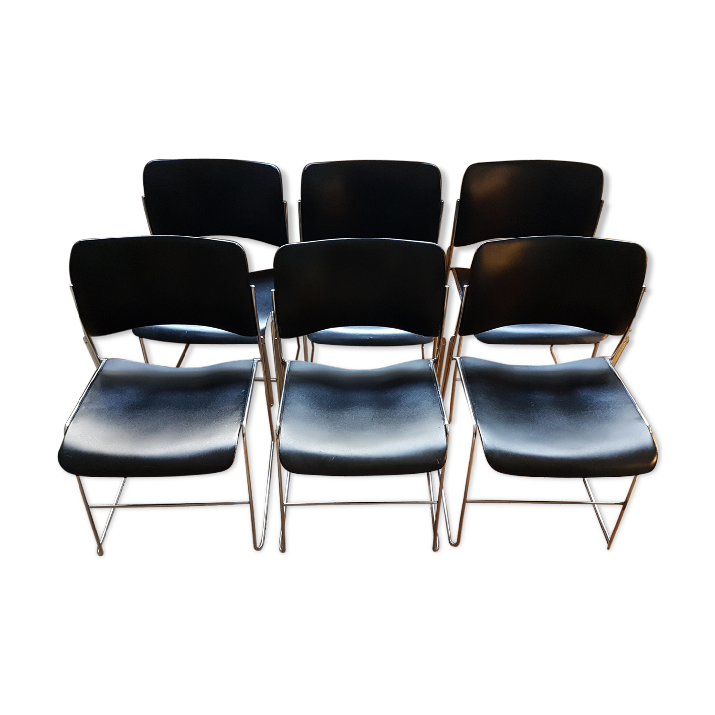 6 chairs 40/4 David Rolland