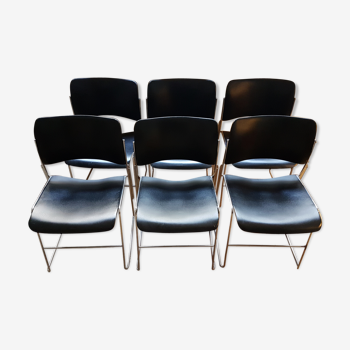 6 chairs 40/4 David Rolland