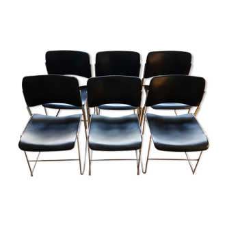 6 chairs 40/4 David Rolland