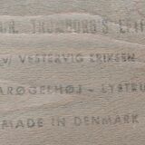 table and 6 chairs Vestervig Eriksen for Tromborg/Denmark