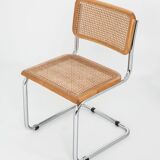 Set of 6 Cesca chairs. Made according to the design by Marcel Breuer. 80s.