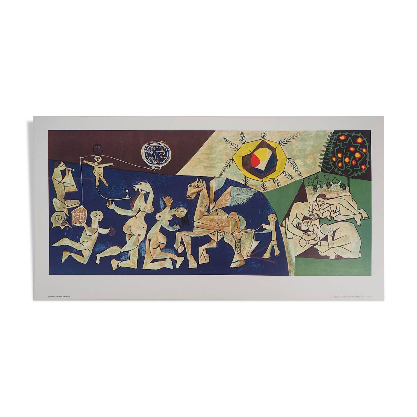 Pablo Picasso: Peace - Color Lithograph