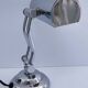 Vintage articulated chrome lamp