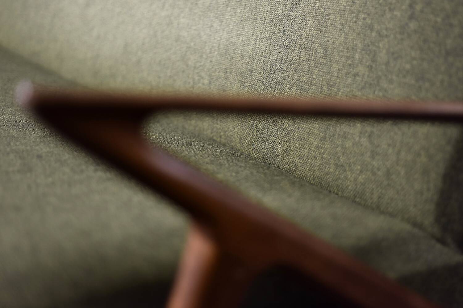 Vintage Danish 3-seater canapé from the mid-century, designed by Poul Jensen for Selig.