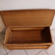 Chest bench with rattan