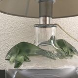 Lampe "saghir" à poser en cristal Lalique