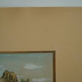 Ad. Moret "Antique Scene" Gouache watercolour signed and dated 1902