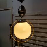 Vintage globe suspension with lower mount - 50s/60s
