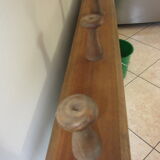 Old coat holder with 7 hooks