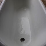 Old cast iron bathtub