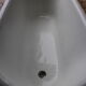 Old cast iron bathtub
