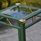 Metal and brass stand Fratelli Orsenigo