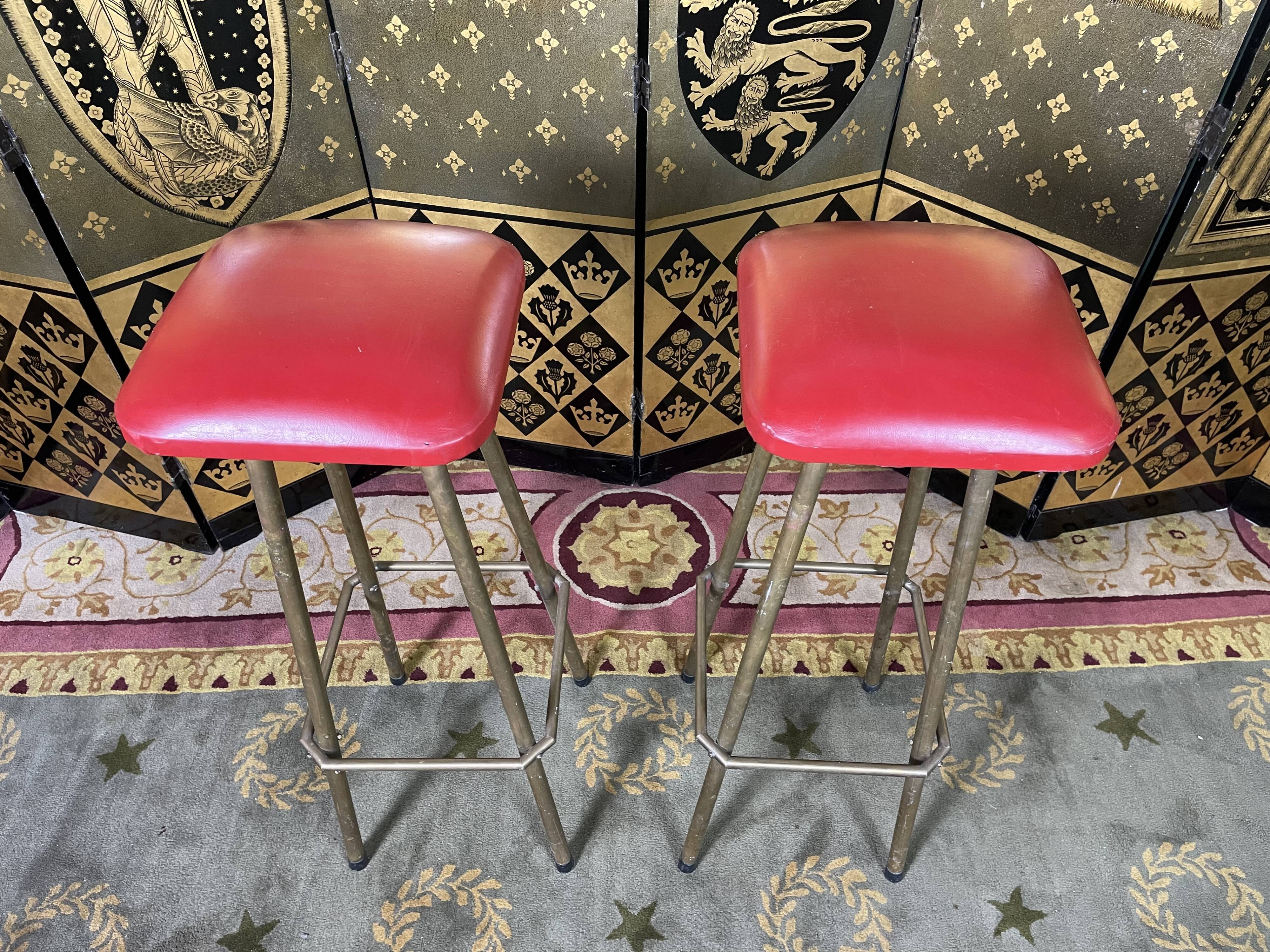 Pair of vintage bar stools 1970