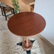 Vintage pedestal table or side table