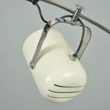 Vintage white Sorrento floorlamp by Copini & Posthuma for Gepo, Netherlands 1970s
